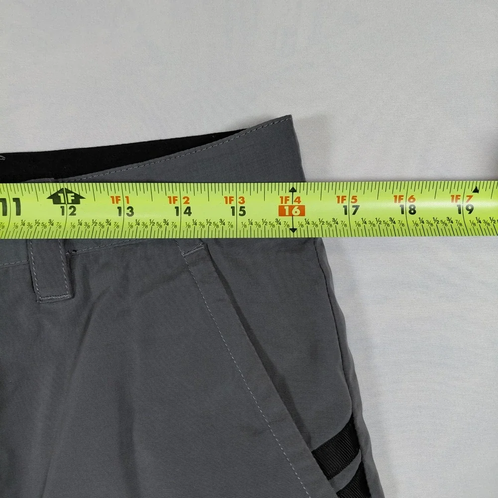 Travis Mathew Mens Grey Performance Golf Shorts 32W